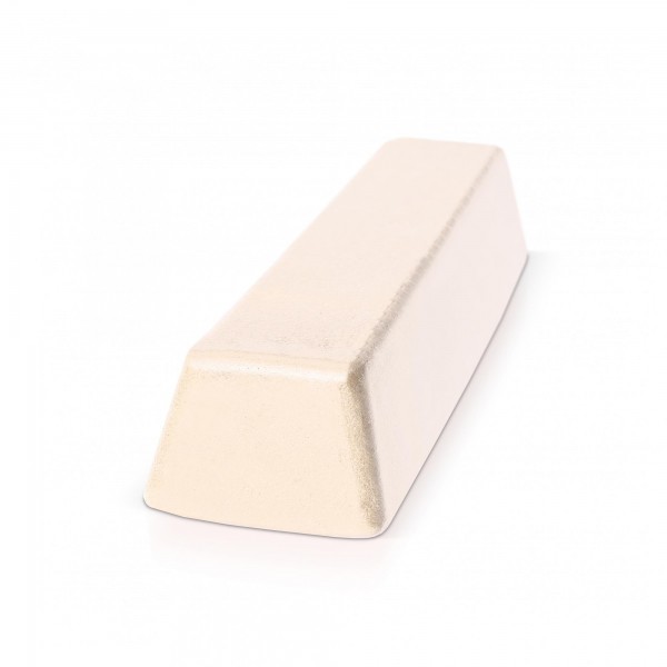 500 g Block Polierpaste für Hartmetall - fein/weiß